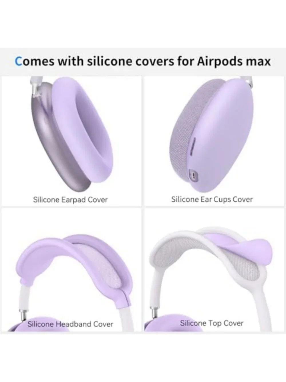 Travel Hard Case for AirPods Max 2 | Sleep Mode Support & Silicone Earpad Cover